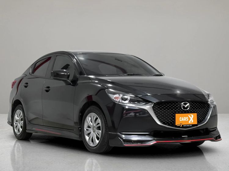 Mazda Mazda 2 2020 1.3 Skyactiv-G E Sedan Sedan เบนซิน ไม่ติดแก๊ส เกียร์อัตโนมัติ ดำ รูปที่ 3