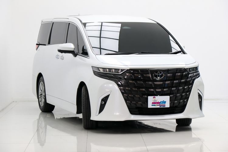 Toyota Alphard 2024 2.5 Z Van เบนซิน ไม่ติดแก๊ส เกียร์อัตโนมัติ ขาว รูปที่ 4