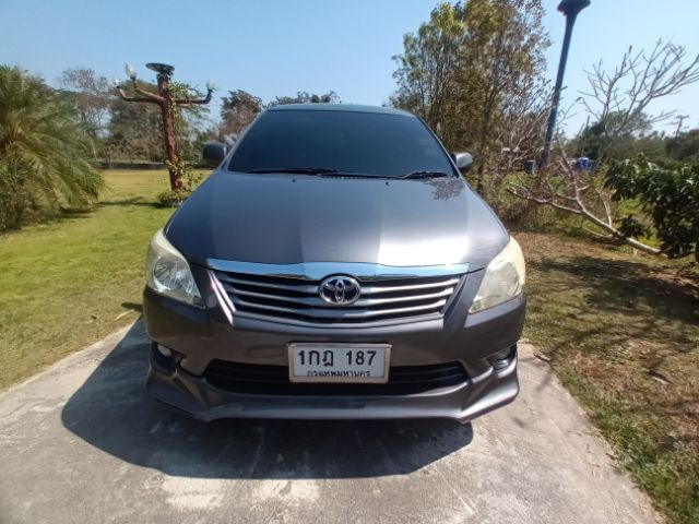 Toyota Innova 2012 2.0 G Option Utility-car เบนซิน LPG เกียร์อัตโนมัติ เทา