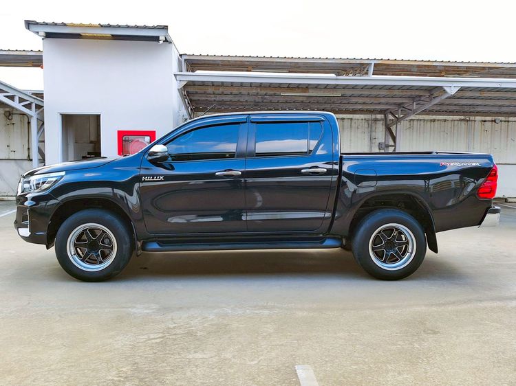 Toyota Hilux Revo 2018 2.4 Prerunner E Plus Pickup ดีเซล ไม่ติดแก๊ส เกียร์ธรรมดา ดำ รูปที่ 3