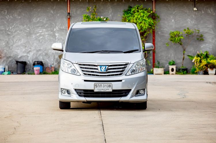 Toyota Alphard 2015 2.4 Hybrid E-Four 4WD Utility-car ไฮบริด เกียร์อัตโนมัติ เทา รูปที่ 2