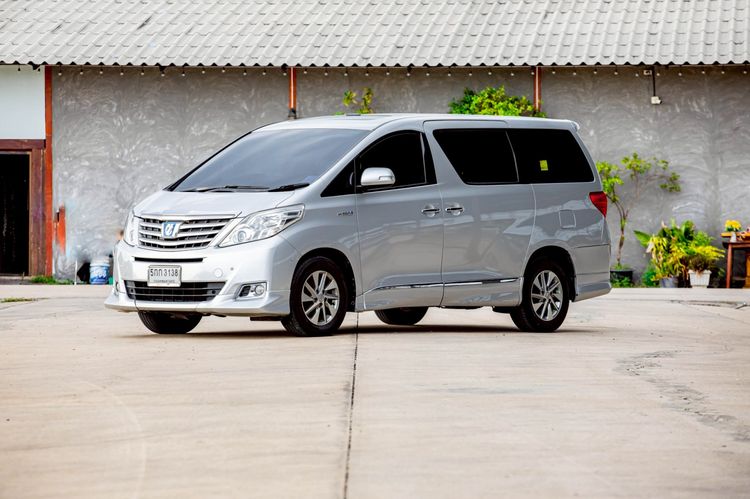 Toyota Alphard 2015 2.4 Hybrid E-Four 4WD Utility-car ไฮบริด เกียร์อัตโนมัติ เทา รูปที่ 3