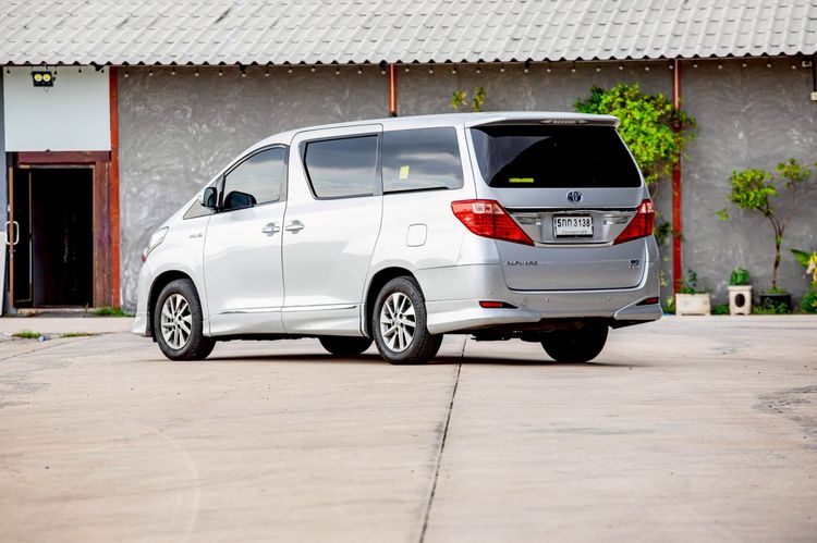 Toyota Alphard 2015 2.4 Hybrid E-Four 4WD Utility-car ไฮบริด เกียร์อัตโนมัติ เทา รูปที่ 4