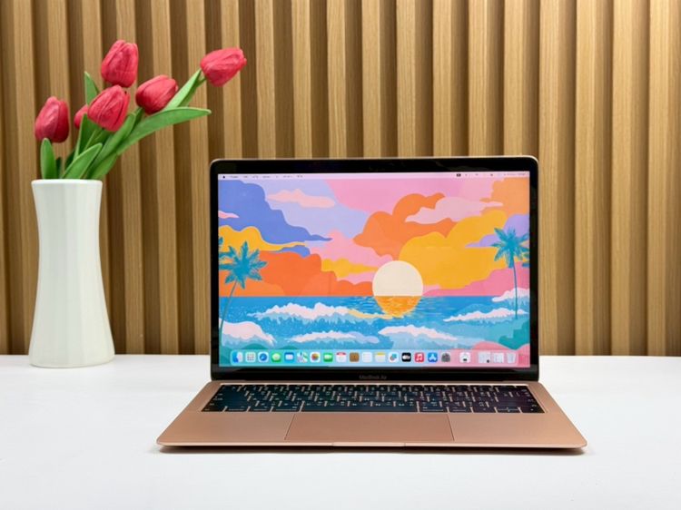 Apple แมค โอเอส 8 กิกะไบต์ อื่นๆ ไม่ใช่ MacBook Air 13-inch 2019 Ram8GB SSD128GB Gold