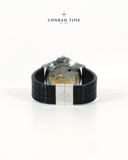 Patek Aquanaut 5066 Black Dial Black Rubber Strap 36 mm.  รูปที่ 11