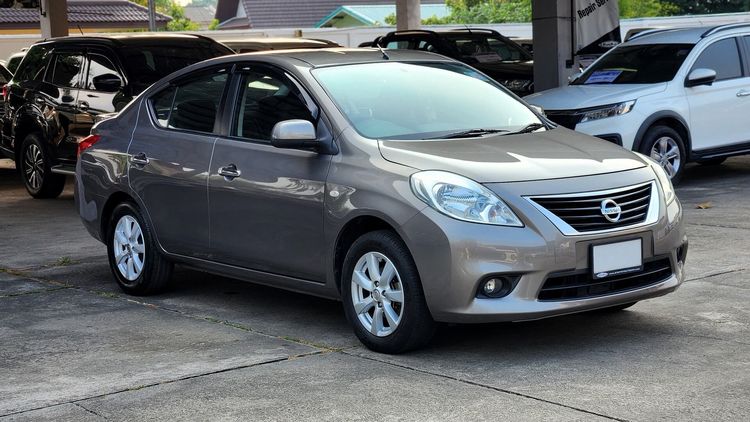 Nissan Almera 2013 1.0 V Sedan เบนซิน ไม่ติดแก๊ส เกียร์อัตโนมัติ น้ำตาล รูปที่ 3