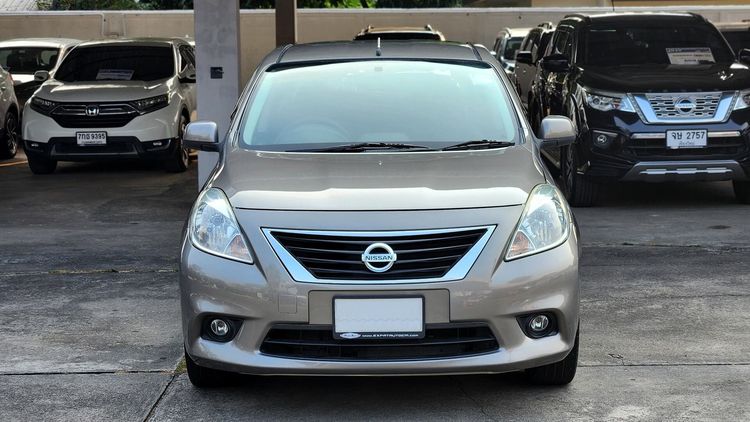 Nissan Almera 2013 1.0 V Sedan เบนซิน ไม่ติดแก๊ส เกียร์อัตโนมัติ น้ำตาล รูปที่ 2