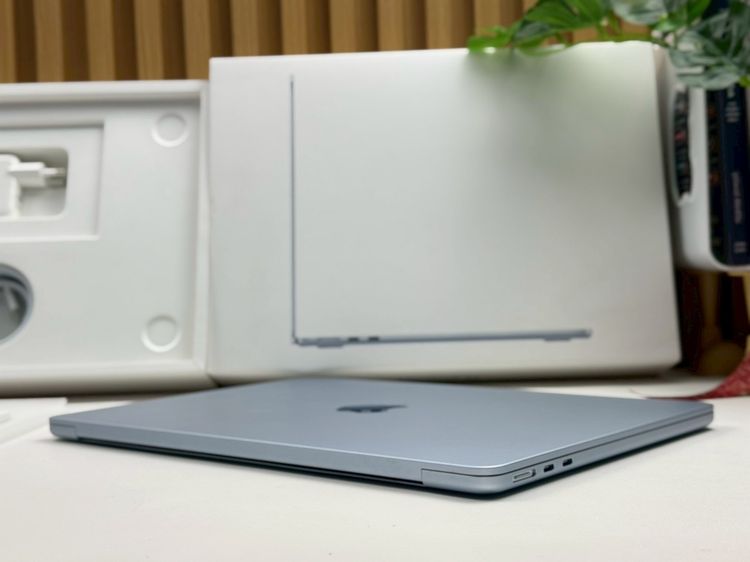 MacBook Air 13.6-inch M4 2025 Ram16GB SSD256GB SkyBlue apple care 29 April 2027  รูปที่ 9