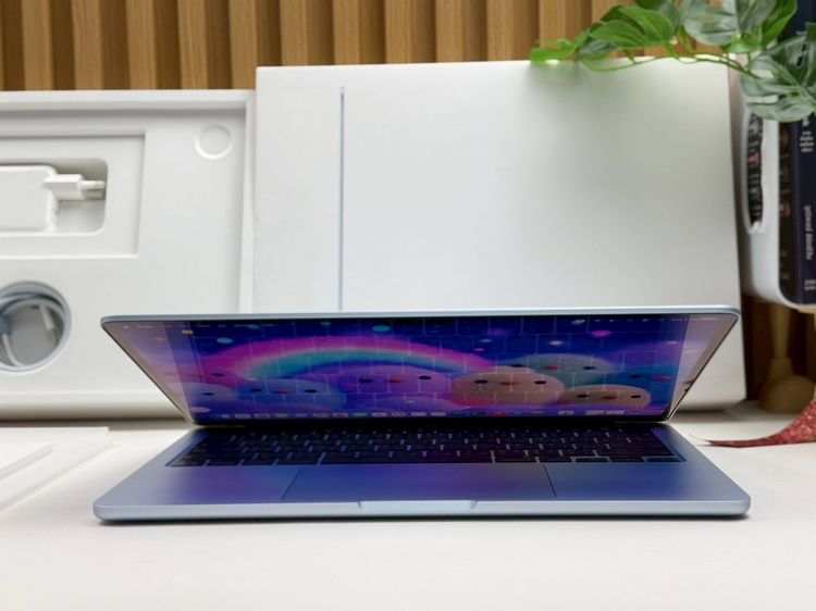 MacBook Air 13.6-inch M4 2025 Ram16GB SSD256GB SkyBlue apple care 29 April 2027  รูปที่ 6