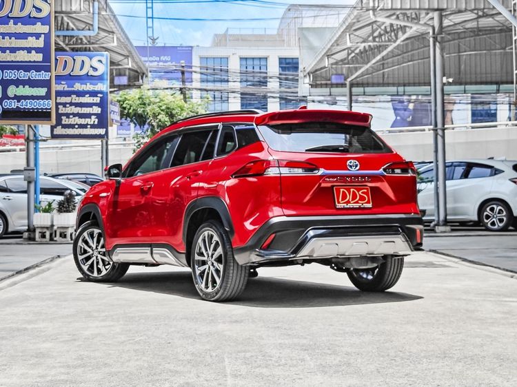 Toyota Corolla Cross 2021 1.8 Hybrid Premium Safety Utility-car เบนซิน เกียร์อัตโนมัติ แดง รูปที่ 3