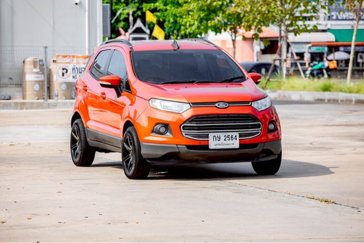 Ford Ecosport 2015 1.5 Titanium Sedan เบนซิน ไม่ติดแก๊ส เกียร์อัตโนมัติ ส้ม รูปที่ 3