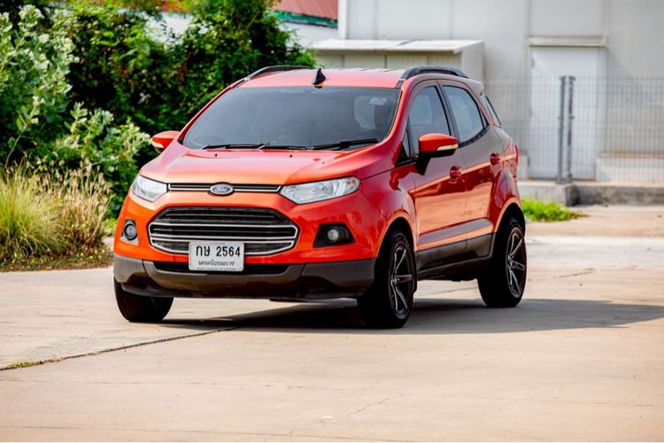 รถ Ford Ecosport 1.5 Titanium สี ส้ม