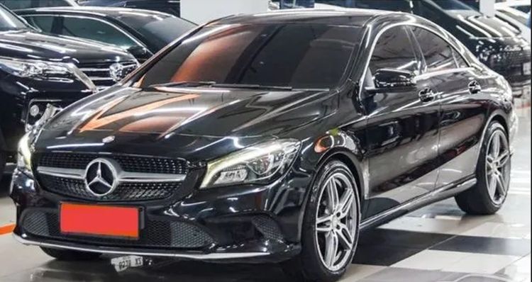 รถ Mercedes-Benz CLA-Class CLA200 สี ดำ
