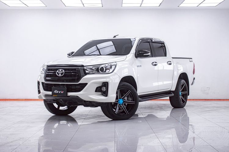 Toyota Hilux Revo 2017 2.4 Prerunner G Pickup ดีเซล ไม่ติดแก๊ส เกียร์ธรรมดา ขาว