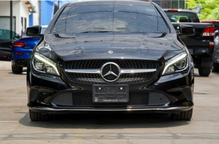 Mercedes-Benz CLA-Class 2018 CLA200 Sedan เบนซิน ไม่ติดแก๊ส เกียร์อัตโนมัติ ดำ รูปที่ 3