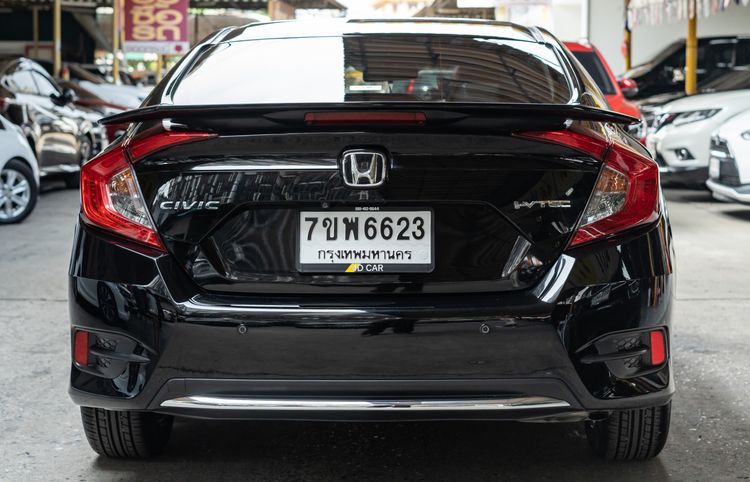 Honda Civic 2020 1.8 EL i-VTEC Sedan เบนซิน ไม่ติดแก๊ส เกียร์อัตโนมัติ ดำ รูปที่ 4