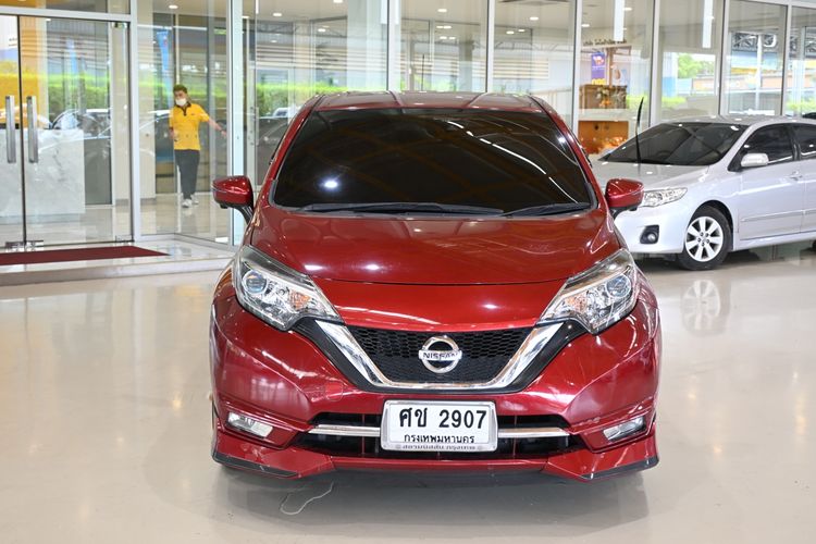รถ Nissan Note 1.2 VL สี แดง