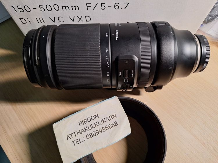 เลนส์ซูม Tamron 150-500mm F5-6.7 Di III VC VXD เลนส์สําหรับกล้อง Fuji Fujifilm Fujinon Lens ฟูจิ