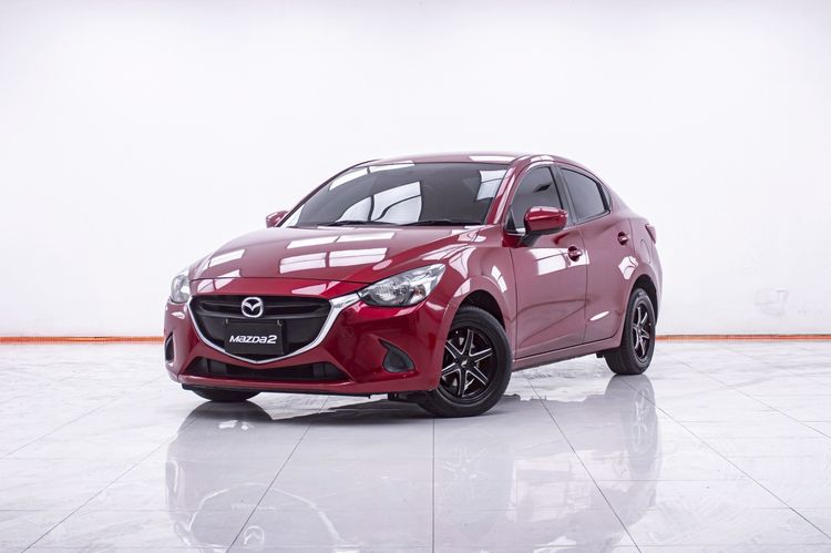 Mazda Mazda 2 2017 1.3 High Plus Sedan เบนซิน ไม่ติดแก๊ส เกียร์อัตโนมัติ แดง