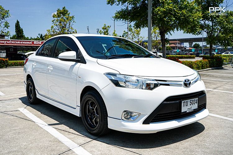 Toyota Vios 2016 1.5 J Sedan เบนซิน ไม่ติดแก๊ส เกียร์อัตโนมัติ ขาว รูปที่ 3