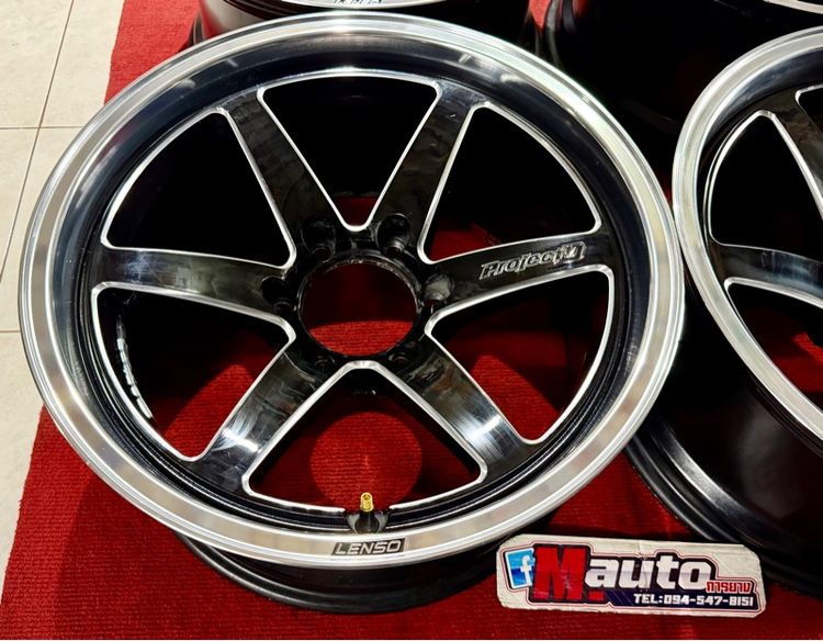 ล้อแท้LENSO SPEC X 18x9 ET0 6x139 สีเดิมสวยจัด  รูปที่ 5