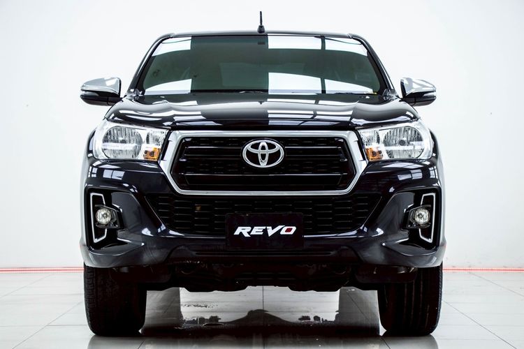 Toyota Hilux Revo 2018 2.4 E Prerunner Pickup ดีเซล ไม่ติดแก๊ส เกียร์ธรรมดา ดำ รูปที่ 4