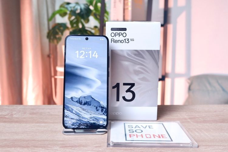 OPPO Reno 13 5G 12+256GB สี Blue เครื่องสวย ราคาเพียง 7,900.- มีประกันร้าน 60 วัน รูปที่ 2