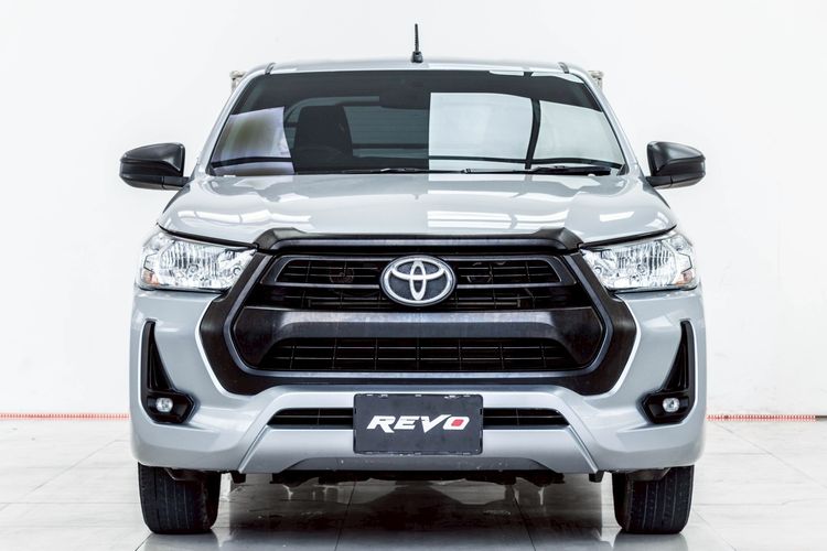Toyota Hilux Revo 2021 Smart Cab 2.4 Mid Z Edition Pickup ดีเซล ไม่ติดแก๊ส เกียร์อัตโนมัติ เทา รูปที่ 4