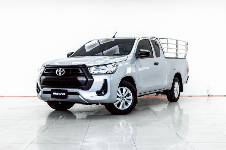 Toyota Hilux Revo 2021 Smart Cab 2.4 Mid Z Edition Pickup ดีเซล ไม่ติดแก๊ส เกียร์อัตโนมัติ เทา