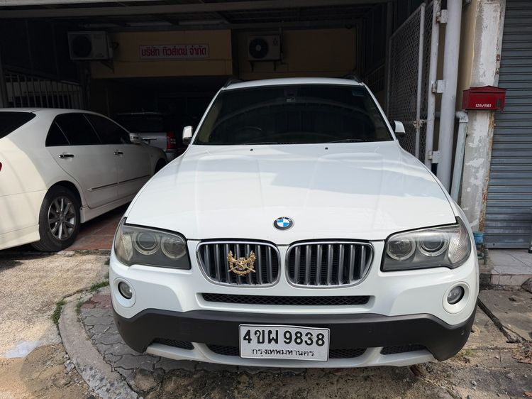 รถ BMW X3 2.0 xDrive20d 4WD สี ขาว