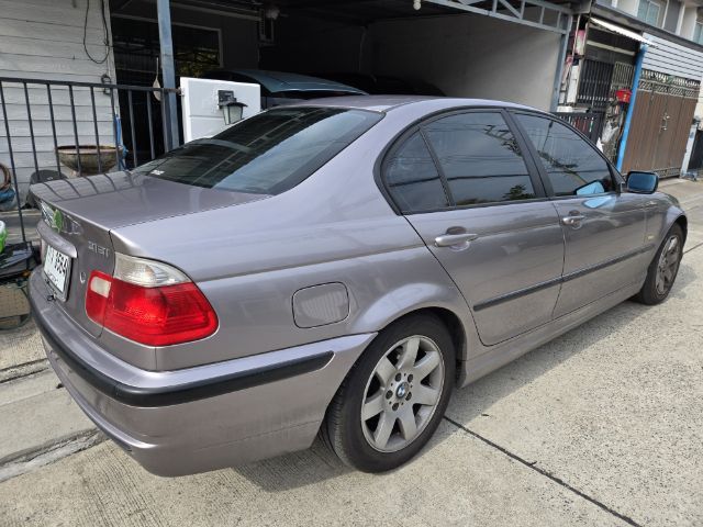 BMW Series 3 2002 318i Sedan เบนซิน ไม่ติดแก๊ส เกียร์อัตโนมัติ เทา รูปที่ 3