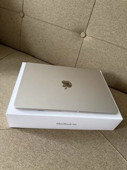 แมค โอเอส 16 กิกะไบต์ USB ใช่ Apple MacBook Air M2 13 นิ้ว แรม 16GB SSD 256GB สภาพเหมือนใหม่
