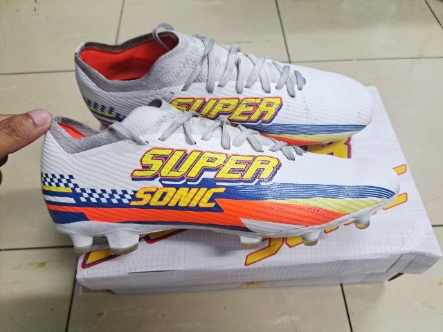 ไม่ระบุ ขาว รองเท้าฟุตบอล Pan super sonic ตัวท๊อป