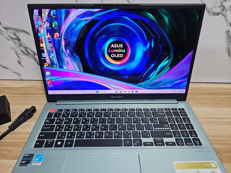 VivoBook S OLED i5-12500H+ intel iris Xe+Ram16g+ssd512 เครื่องสวย พร้อมใช้งาน รูปที่ 2