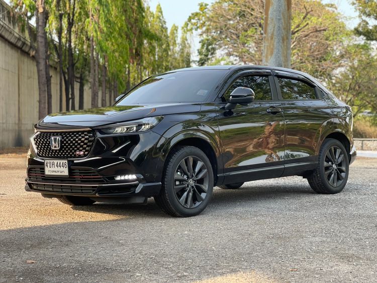 Honda HR-V 2022 1.5 e:HEV RS Utility-car ไฮบริด ไม่ติดแก๊ส เกียร์อัตโนมัติ ดำ รูปที่ 3