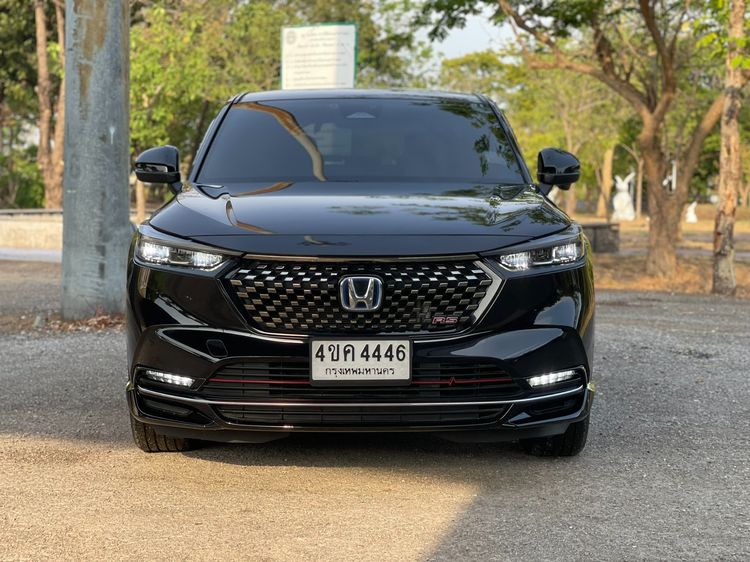 Honda HR-V 2022 1.5 e:HEV RS Utility-car ไฮบริด ไม่ติดแก๊ส เกียร์อัตโนมัติ ดำ รูปที่ 2