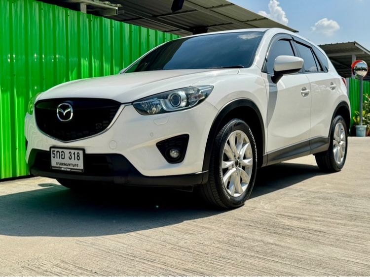 Mazda CX-5 2017 2.5 S Utility-car เบนซิน ไม่ติดแก๊ส เกียร์อัตโนมัติ ขาว