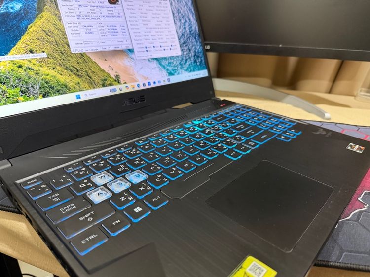 Notebook Notebook Asus TUF Gaming A15 FA506ICB-HN103W ทำงาน ดูหนัง ฟังเพลง เล่นเกมก็ได้ สอบถามได้คัฟ รูปที่ 8