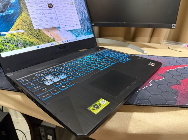 Notebook Notebook Asus TUF Gaming A15 FA506ICB-HN103W ทำงาน ดูหนัง ฟังเพลง เล่นเกมก็ได้ สอบถามได้คัฟ รูปที่ 11