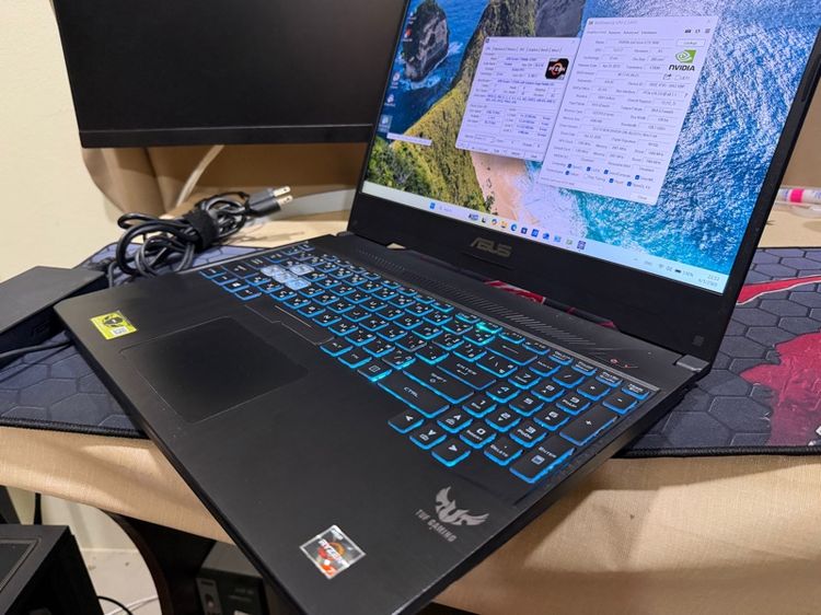 Notebook Notebook Asus TUF Gaming A15 FA506ICB-HN103W ทำงาน ดูหนัง ฟังเพลง เล่นเกมก็ได้ สอบถามได้คัฟ รูปที่ 9
