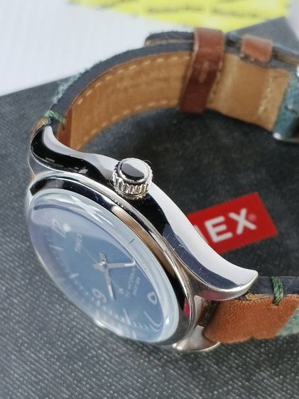 นาฬิกา สไตล์ Vintage-inspired 
Timex  The Waterbury  สินค้ามือสอง ผลิตในโอกาสพิเศษ เฉลิมฉลองครบรอบ 160 ปี ( นับตั้งแต่ก่อตั้งในปี 1854 )  รูปที่ 18