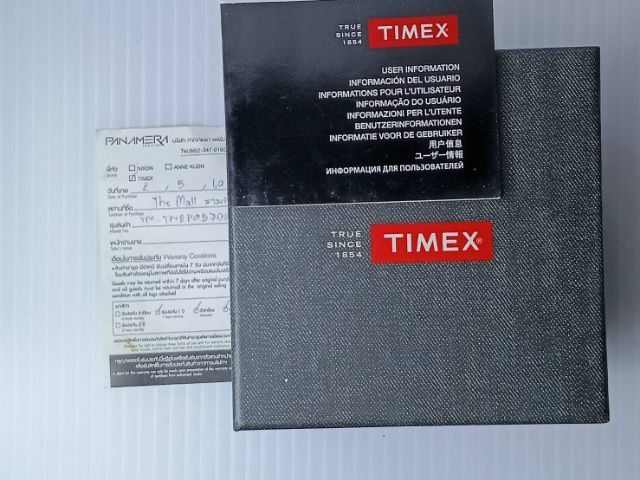นาฬิกา สไตล์ Vintage-inspired 
Timex  The Waterbury  สินค้ามือสอง ผลิตในโอกาสพิเศษ เฉลิมฉลองครบรอบ 160 ปี ( นับตั้งแต่ก่อตั้งในปี 1854 )  รูปที่ 11