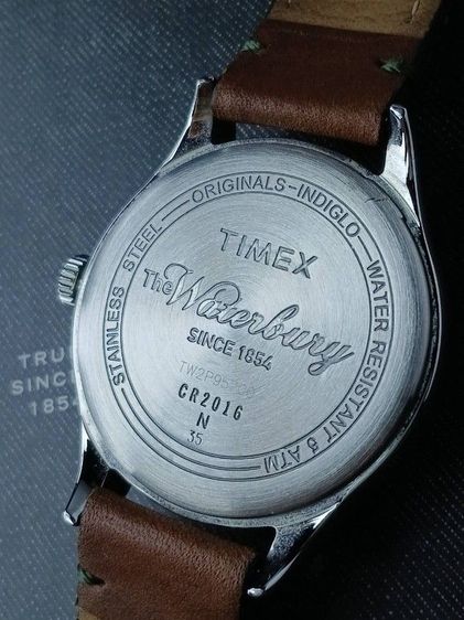 นาฬิกา สไตล์ Vintage-inspired 
Timex  The Waterbury  สินค้ามือสอง ผลิตในโอกาสพิเศษ เฉลิมฉลองครบรอบ 160 ปี ( นับตั้งแต่ก่อตั้งในปี 1854 )  รูปที่ 15