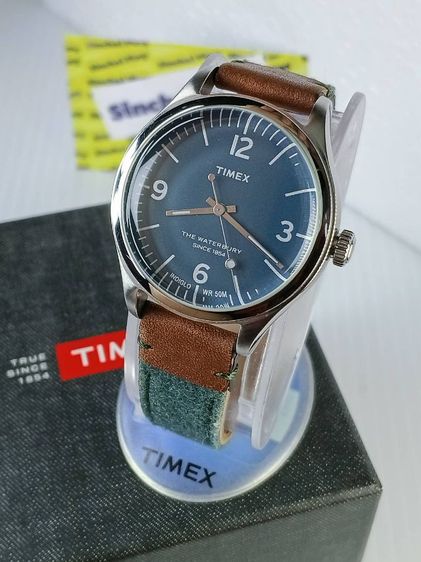 นาฬิกา สไตล์ Vintage-inspired 
Timex  The Waterbury  สินค้ามือสอง ผลิตในโอกาสพิเศษ เฉลิมฉลองครบรอบ 160 ปี ( นับตั้งแต่ก่อตั้งในปี 1854 )  รูปที่ 5