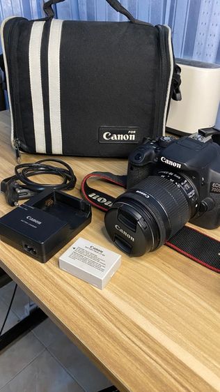 กล้อง canon eos700d กับเลนส์ canon efs 18 55 