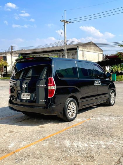 Hyundai Grand Starex 2012 2.5 VIP Van ดีเซล ไม่ติดแก๊ส เกียร์อัตโนมัติ ดำ รูปที่ 4