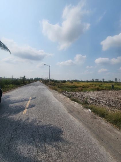 ขายที่ดินติดถนนดำ 50ตร.วา ถมแล้ว องครักษ์ นครนายก น้ำ