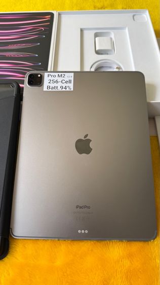 iPad Pro M2-12.9นิ้ว 256GB-Cellulra-แบต95 รูปที่ 3