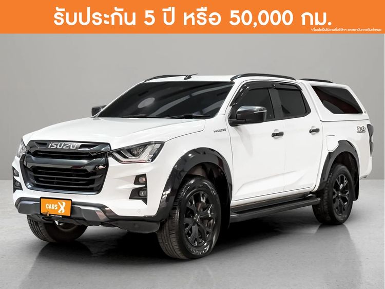Isuzu D-MAX 2023 3.0 Vcross M 4WD Pickup ดีเซล ไม่ติดแก๊ส เกียร์อัตโนมัติ ขาว