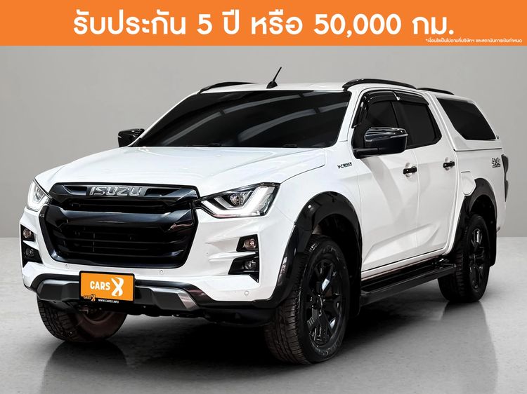 Isuzu D-MAX 2023 3.0 Vcross M 4WD Pickup ดีเซล ไม่ติดแก๊ส เกียร์อัตโนมัติ ขาว